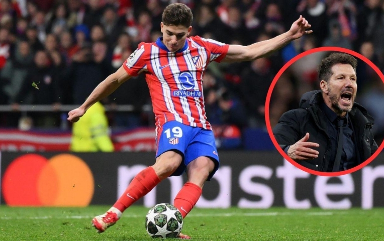 Atletico quyết làm căng tới cùng vụ penalty của Julian Alvarez