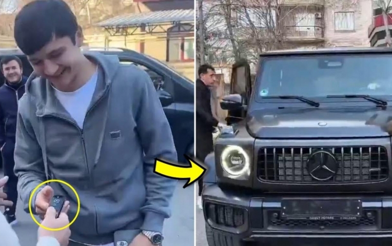 Sao Man City được tặng Mercedes G63 ngay khi lên tuyển Uzbekistan