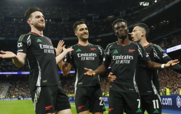 Arsenal làm rúng động châu Âu sau chiến thắng tại Champions League
