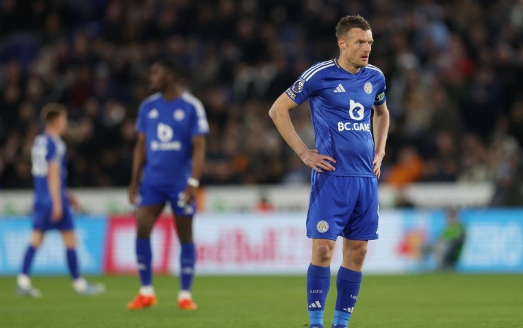 Jamie Vardy viết tâm thư ngày Leicester chính thức xuống hạng