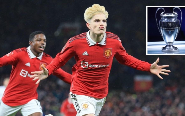 Garnacho: 'Manchester United xứng đáng có mặt ở Champions League'