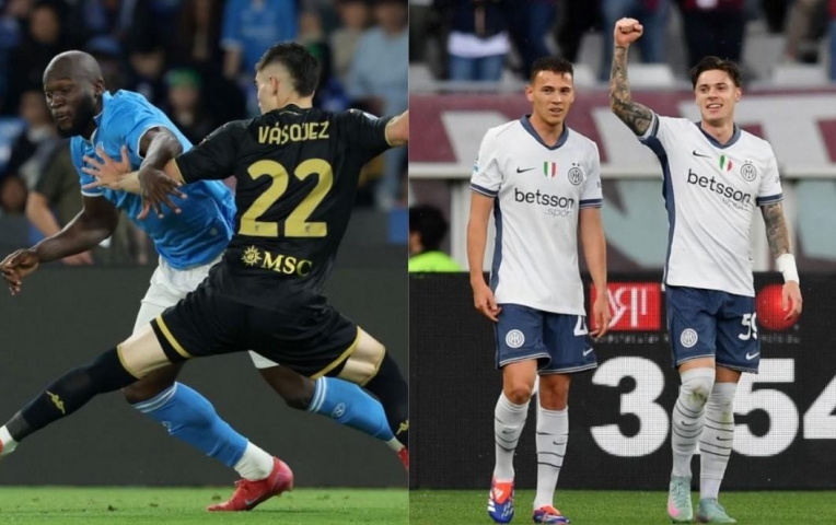 Kịch tính vòng 36 Serie A: Napoli hụt chân trước Genoa, Inter Milan áp sát ngôi đầu bảng