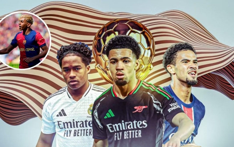 Top 5 Golden Boy 2025: Bất ngờ với cái tên đứng đầu, không phải Yamal