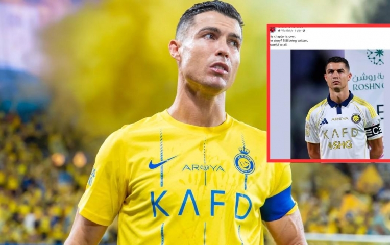 Ronaldo chốt tương lai với Al Nassr bằng bài đăng gây bão