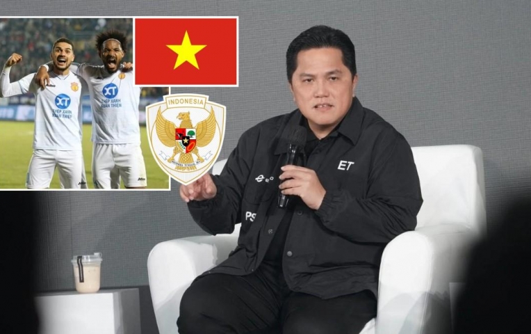 Chủ tịch LĐBĐ Indonesia lo lắng khi ĐT Việt Nam sắp 'lột xác'