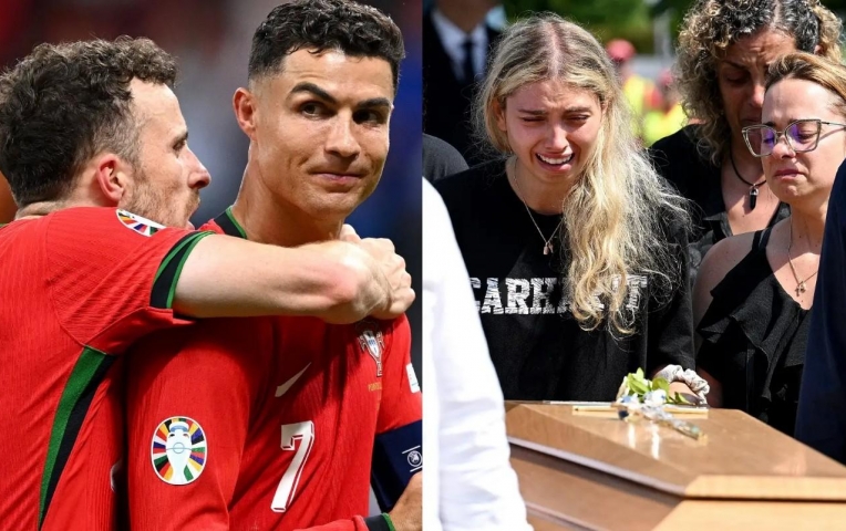 Ronaldo gọi điện xin lỗi gia đình Diogo Jota