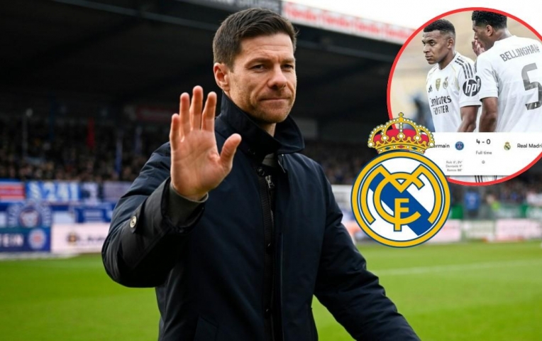 Xabi Alonso: 'Thua PSG 0-4 là điều tốt cho Real Madrid'