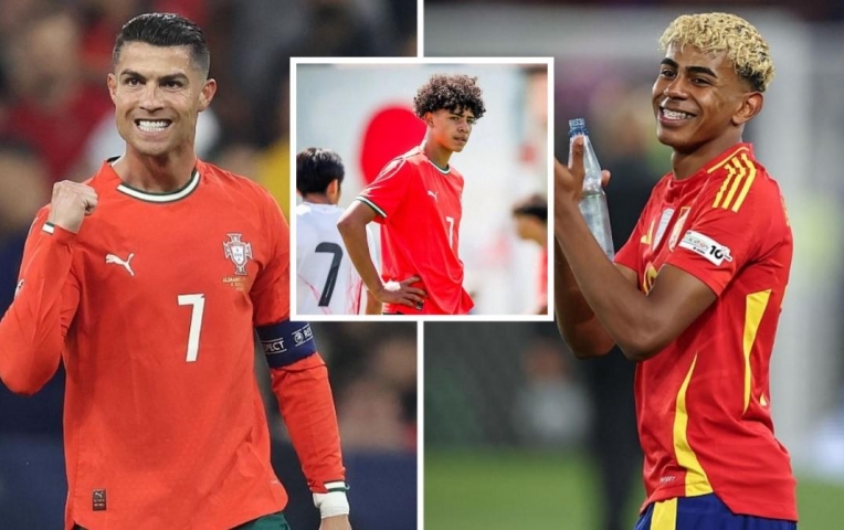 Con trai Ronaldo bất ngờ thừa nhận Yamal giỏi hơn bố mình