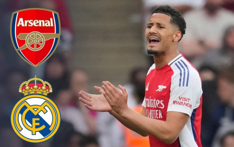 William Saliba báo tin mừng đến Arsenal giữa tin đồn tới Real
