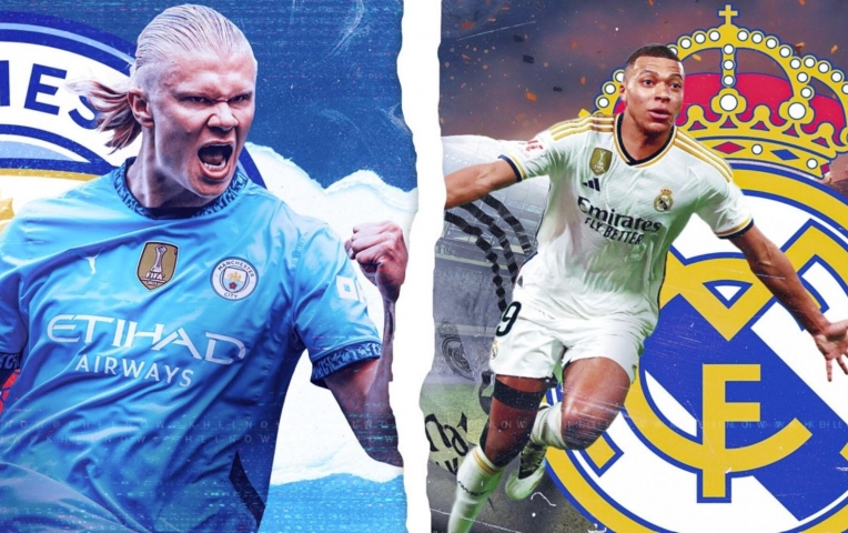 Siêu máy tính dự đoán kết quả bất ngờ trận Real Madrid vs Man City