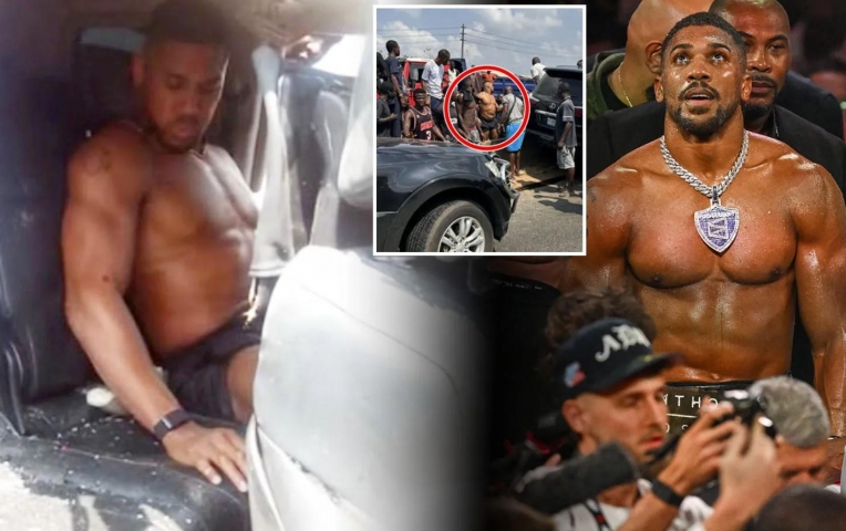 'Quyền vương' Anthony Joshua gặp tai nạn xe hơi nghiêm trọng, 2 người thiệt mạng
