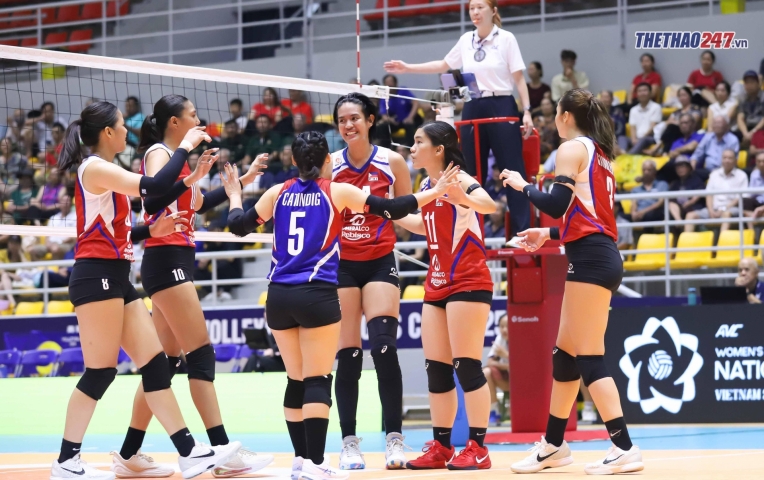 Trực tiếp bóng chuyền Philippines 2-0 New Zealand: Áp đảo