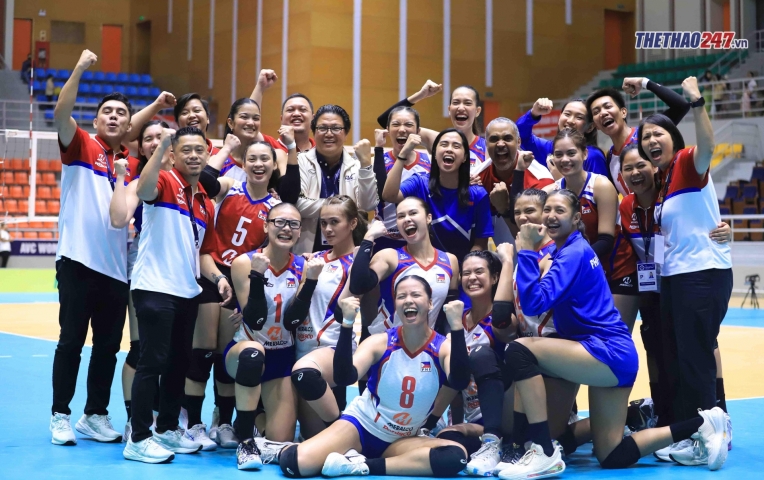 Bóng chuyền nữ Philippines dốc toàn lực, quyết chiến dàn sao Việt Nam
