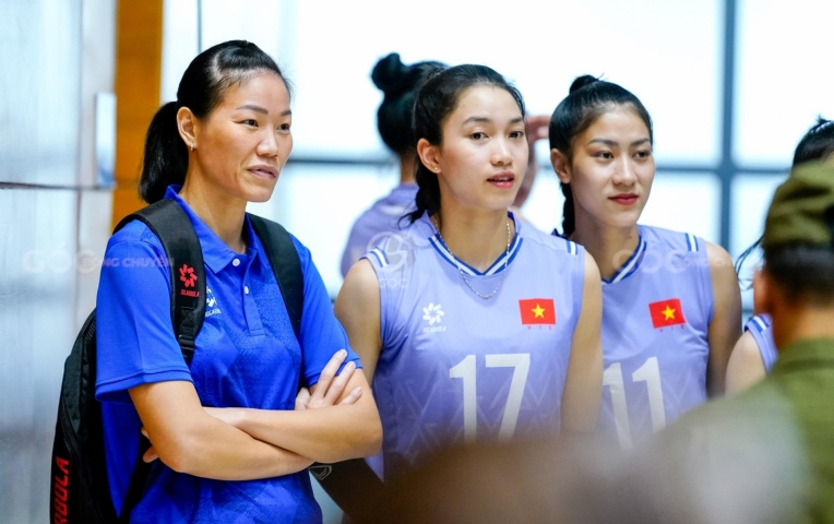Ngọc Hoa làm HLV trưởng bóng chuyền nữ Việt Nam tại giải giao hữu Trung Quốc