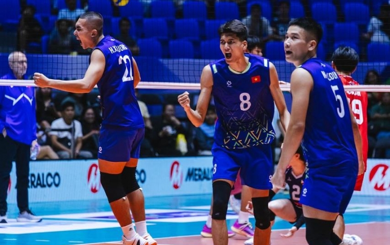 Bóng chuyền nam Việt Nam giữ nguyên lực lượng cho vòng 2 SEA V.League 2025