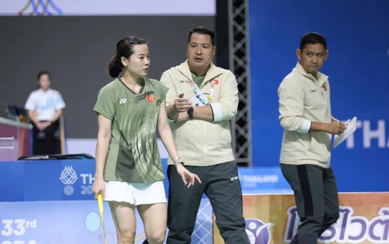 HLV ĐT cầu lông Việt Nam tự tin 'Át chủ bài' sẽ tiến sâu tại SEA Games 33