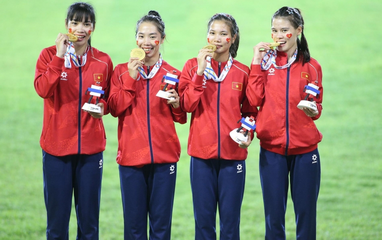 Điền kinh Việt Nam nhận thưởng hơn 1,5 tỉ đồng sau thành công tại SEA Games 33