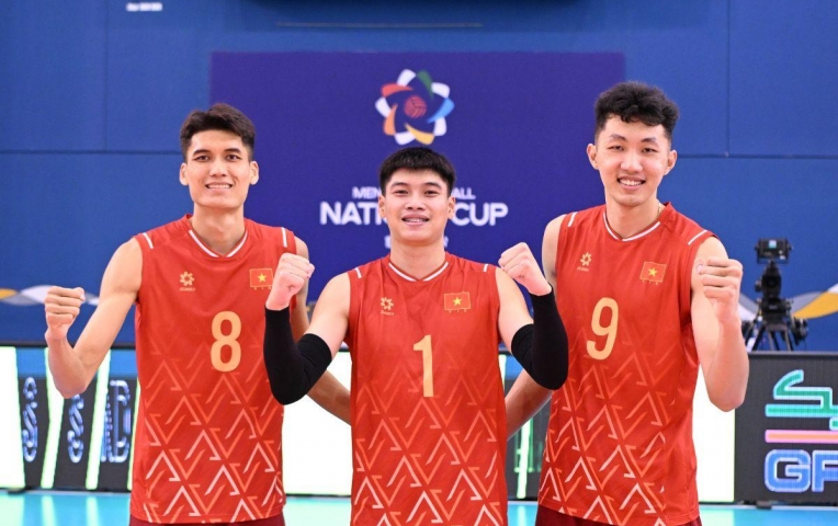 Xác định các đội lọt tứ kết giải bóng chuyền nam AVC Nations Cup 2025