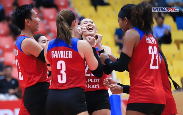 Trực tiếp bóng chuyền nữ Tứ Xuyên 0-2 Philippines: Alas Pilipinas áp đảo