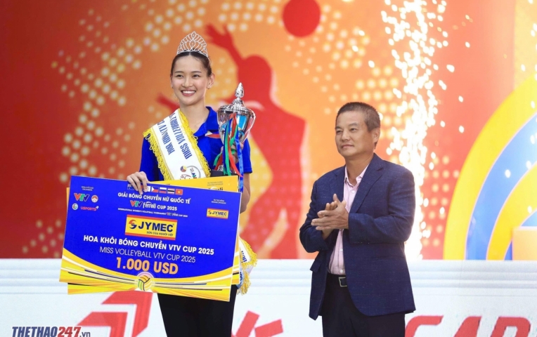 Chiêm ngưỡng nhan sắc 'đỉnh nóc kịch trần' của Leila Cruz - Hoa khôi VTV Cup 2025