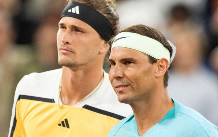 Huyền thoại tennis nói lời gan ruột về màn kết hợp giữa Zverev và Nadal