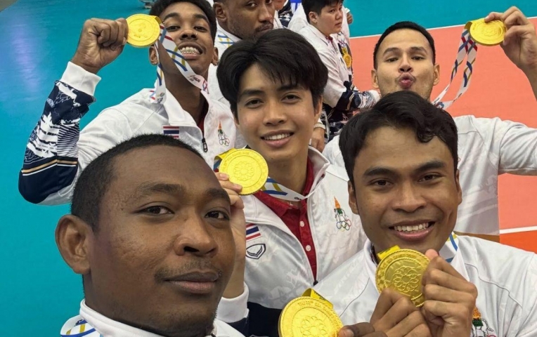 'King Kong' bóng chuyền Thái Lan bị cắt xén tiền thưởng HCV SEA Games 33