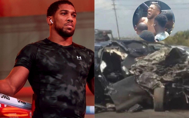 Anthony Joshua dính chấn thương nặng hơn dự tính sau tai nạn kinh hoàng