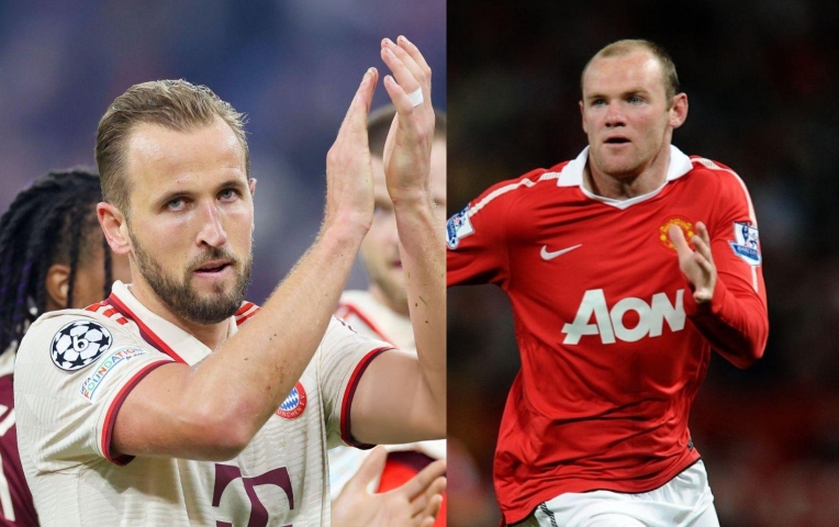 Harry Kane san bằng kỷ lục của Rooney tại Cúp C1