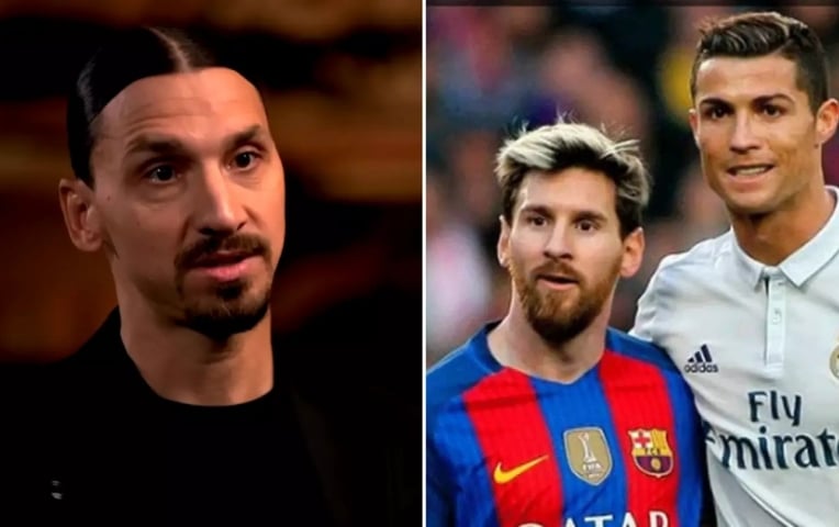 Ai là GOAT? Ibrahimovic đưa ra lựa chọn giữa Ronaldo và Messi