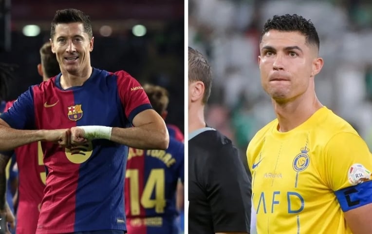 Lewandowski đưa ra đánh giá về Ronaldo