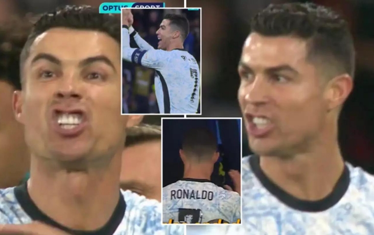 Ronaldo gửi thông điệp 'cứng' sau khi mất bình tĩnh