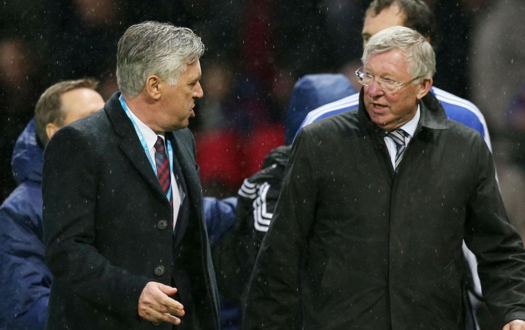 Ancelotti phá kỷ lục của Sir Alex Ferguson tại Cúp C1