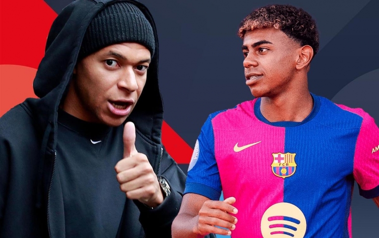 Đẳng cấp khỏi bàn, Yamal chính thức vượt mặt Mbappe