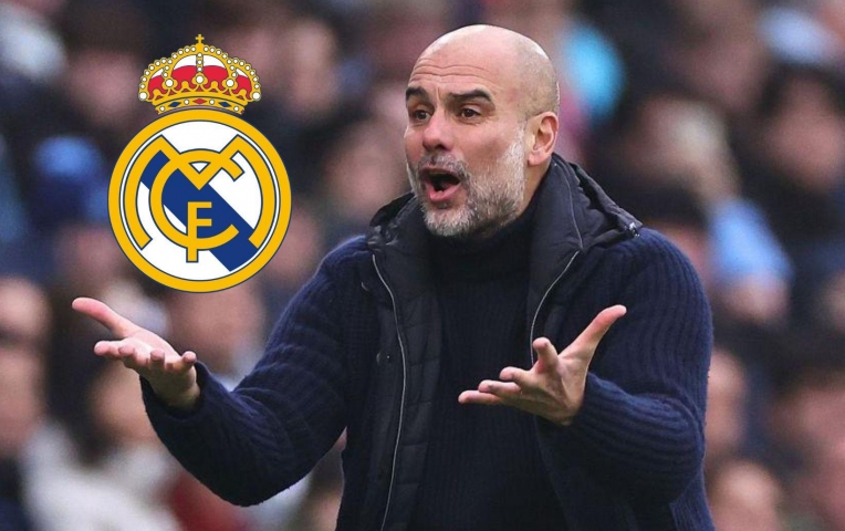 Pep Guardiola đáp trả Real Madrid: 'Hãy để trọng tài được yên'