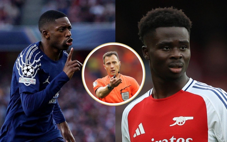 Trọng tài trận PSG vs Arsenal dính bê bối dàn xếp tỷ số