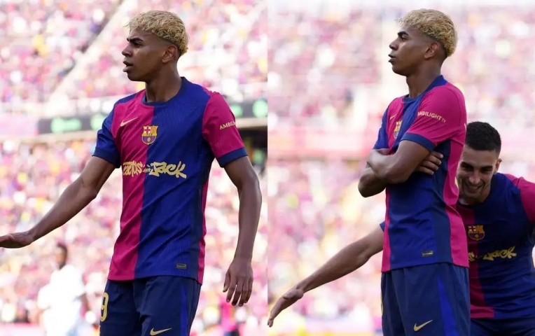 Yamal chế giễu Real Madrid bằng phong cách Ronaldo và Mbappe