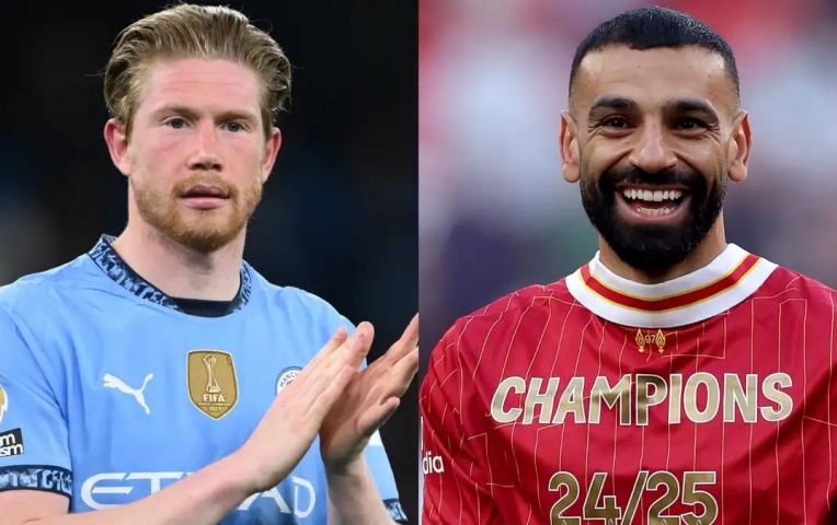 Salah đưa ra lời mời táo bạo dành cho De Bruyne