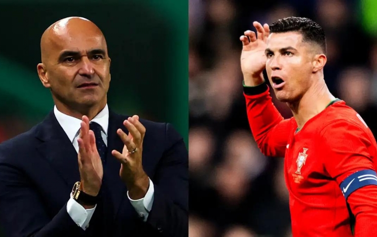 HLV Bồ Đào Nha thốt lên 1 điều về Ronaldo sau khi vào chung kết
