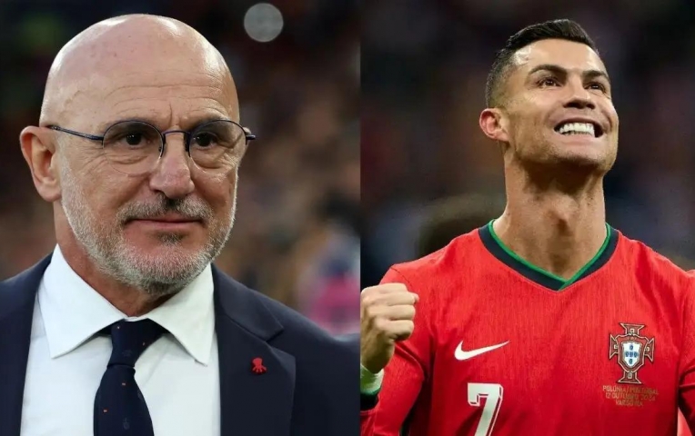 HLV tuyển Tây Ban Nha: 'Tôi vô cùng ngưỡng mộ Ronaldo'