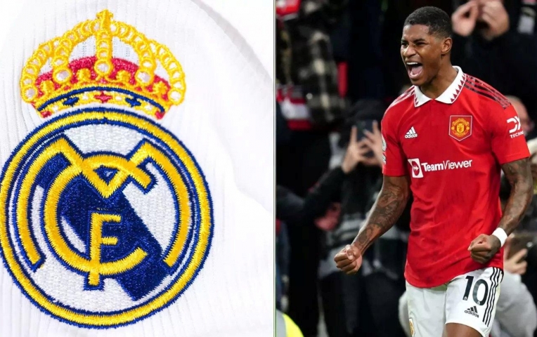 Bất ngờ thương vụ Rashford cập bến Real Madrid
