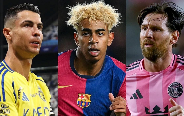 Thành tích của Yamal ở tuổi 18 so với Ronaldo và Messi nói lên tất cả