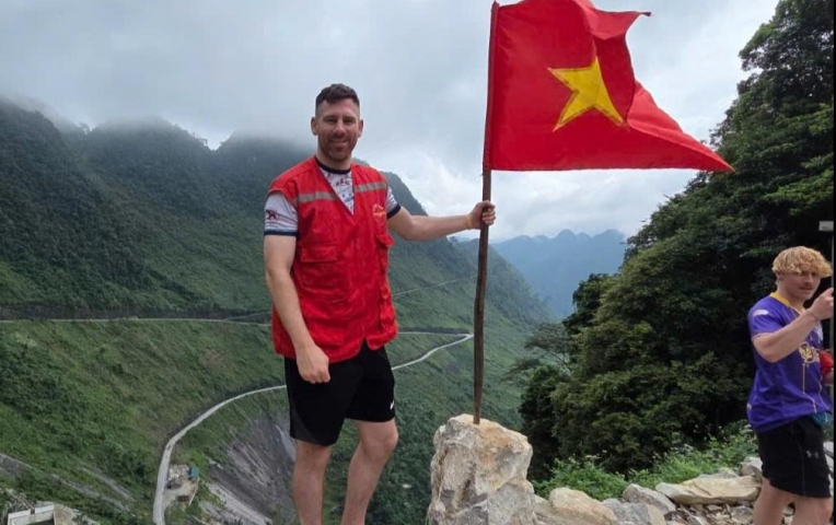 Bất ngờ vụ 'Messi đi du lịch tại Hà Giang'