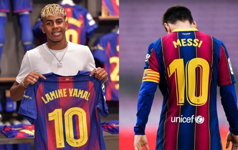 Top huyền thoại mang áo số 10 của Barcelona: Messi và những 'quái vật'