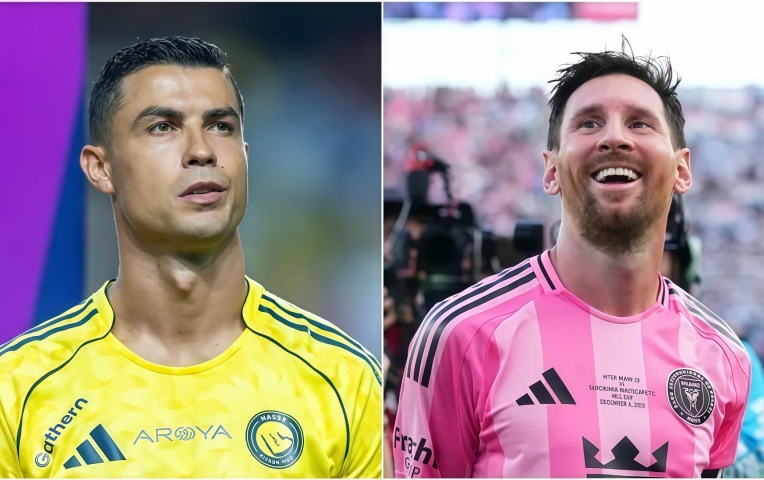 Phản ứng của Ronaldo trong ngày Messi lên đỉnh tại MLS