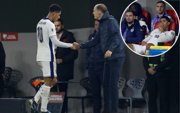 Bellingham nhận 'báo động đỏ' vì Tuchel thiết quân luật tuyển Anh