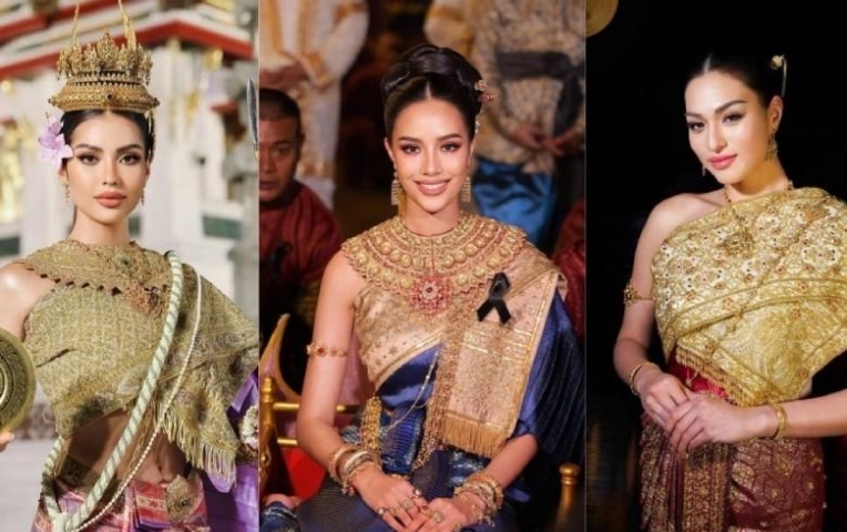 Choáng ngợp với nhan sắc của dàn mỹ nhân Thái Lan tại lễ khai mạc SEA Games