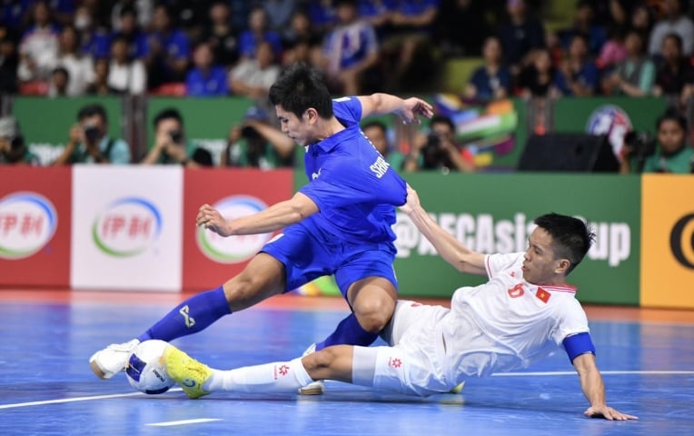 Việt Nam chung bảng với Thái Lan tại giải futsal Đông Nam Á