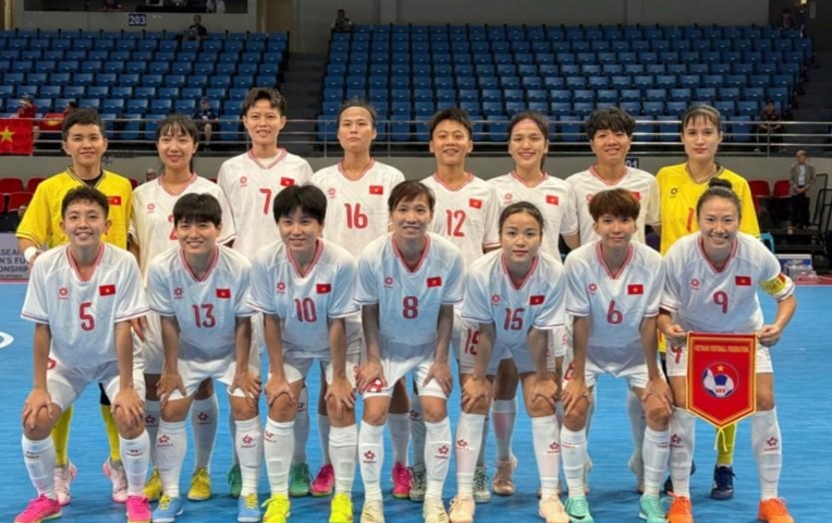 BXH futsal nữ Đông Nam Á 2024: ĐT Việt Nam thuận lợi