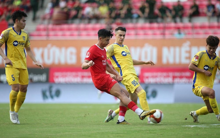 Trực tiếp SLNA vs Viettel, 18h00 hôm nay 19/11