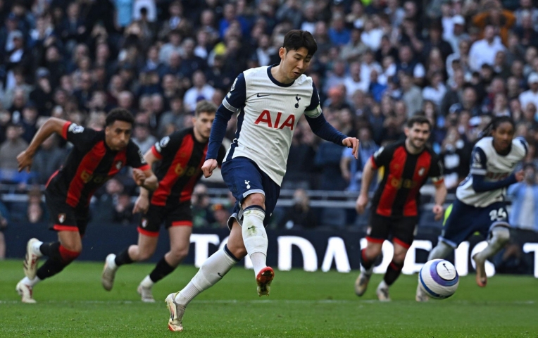 Tottenham thoát hiểm trên nhà, hòa hú vía Bournemouth